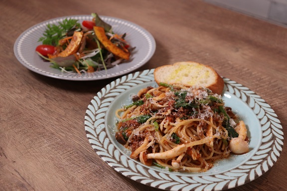 「週替わりパスタランチ」（サラダ付き）1000円